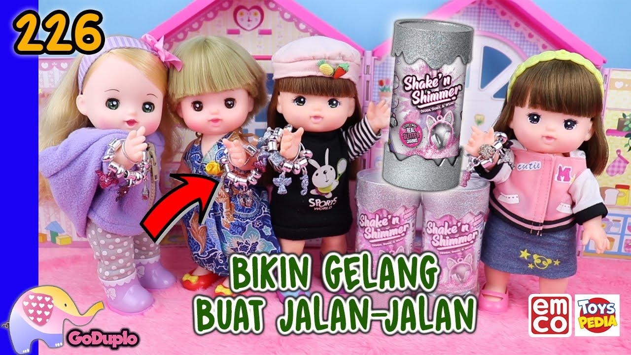 Mainan Boneka Eps 226 Bikin Gelang Shake 'n Shimmer - GoDuplo TV