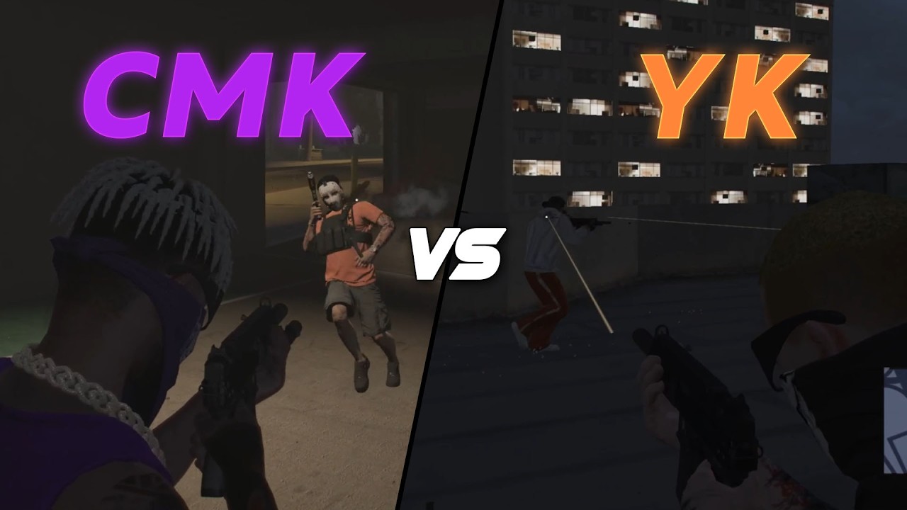 CMK vs YOUNG KINGZ | GRAFITI de GUERRA en LITTLE SEOUL NORTE | Dovux Life RP