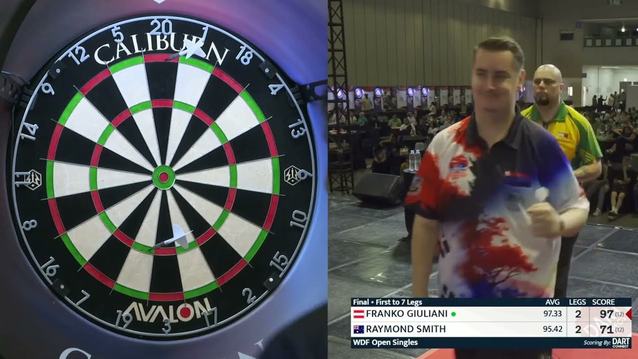 Лучшие моменты матча Франко Джулиани — Рэймонд Смит / Финал Кубка мира WDF в одиночном разряде 20...