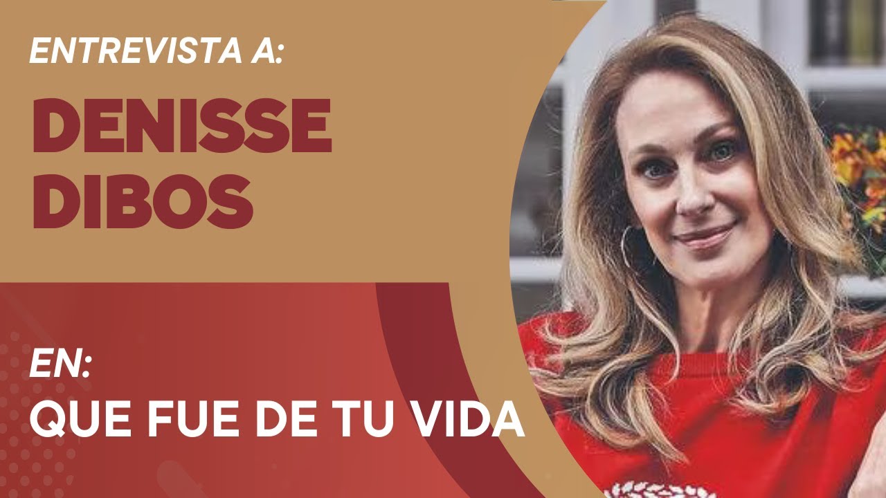 Denisse Dibos, nos acompa&ntilde;a en Qu&eacute; fue de tu vida.