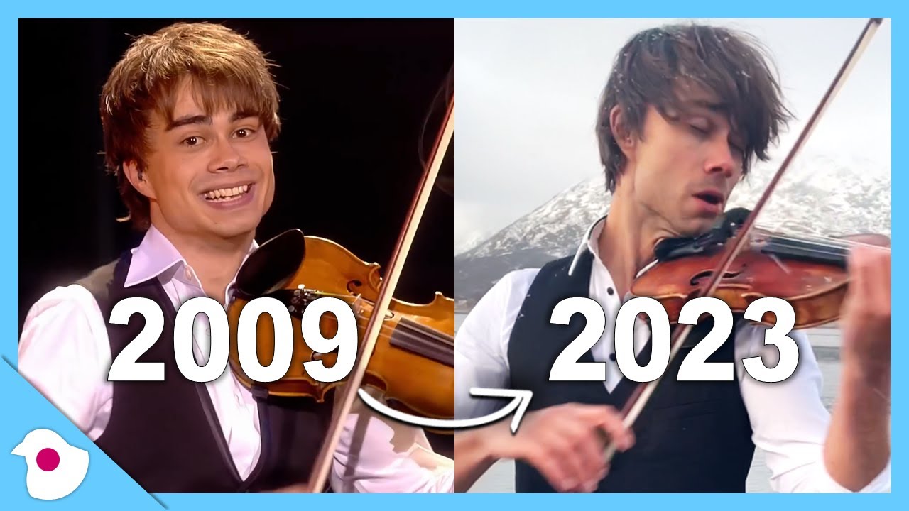 Alexander Rybak evolution 2005-2024