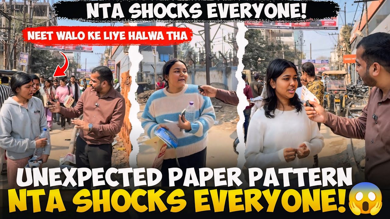 NTA Shocks Everyone! 😱 Unexpected Paper Pattern | 22 Jan Shift 1 Analysis | 