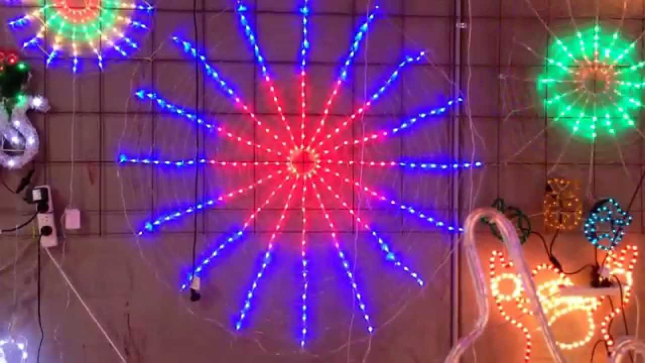 Christmas Lighting Show Display: Christmas Party Light Spider Spiral Effict