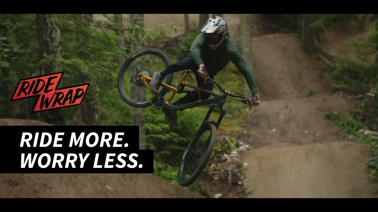 Ride Wrap worry less. now aviabale