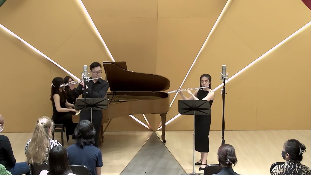 04. E. Kohler - Valse des Fleurs for 2 flutes and piano, Op  87