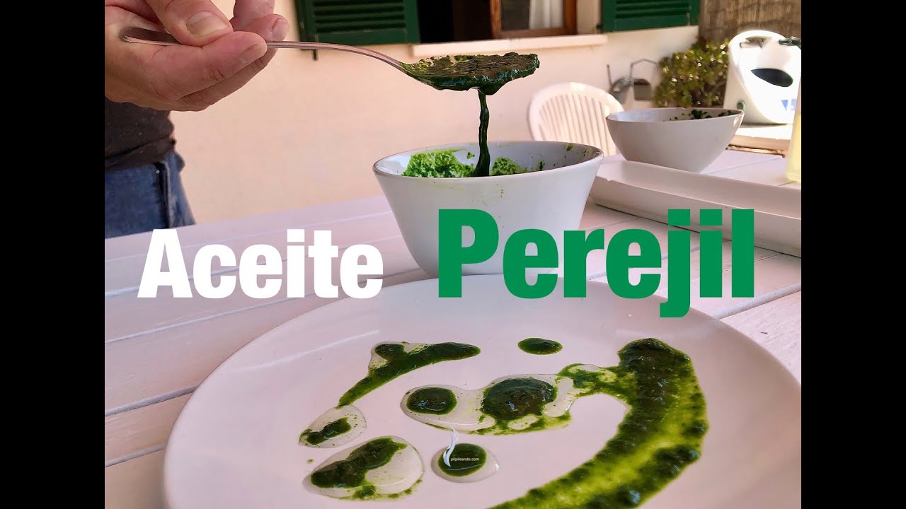 ACEITE DE PEREJIL (con todo su color vivo) ✅ - GUILLE RODRIGUEZ
