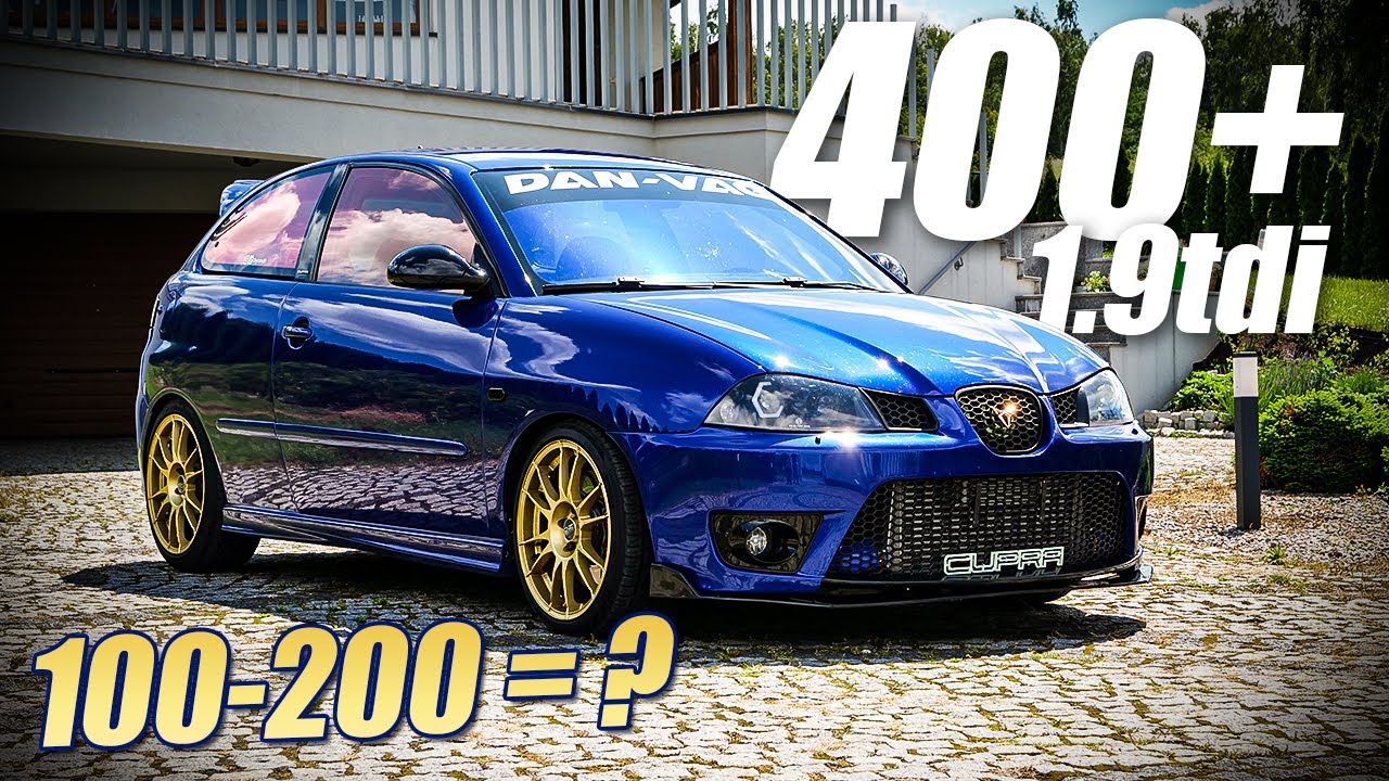 SEAT IBIZA 1.9 TDI 400+ KM z NITRO! | Rozmowa, modyfikacje i test 100–200