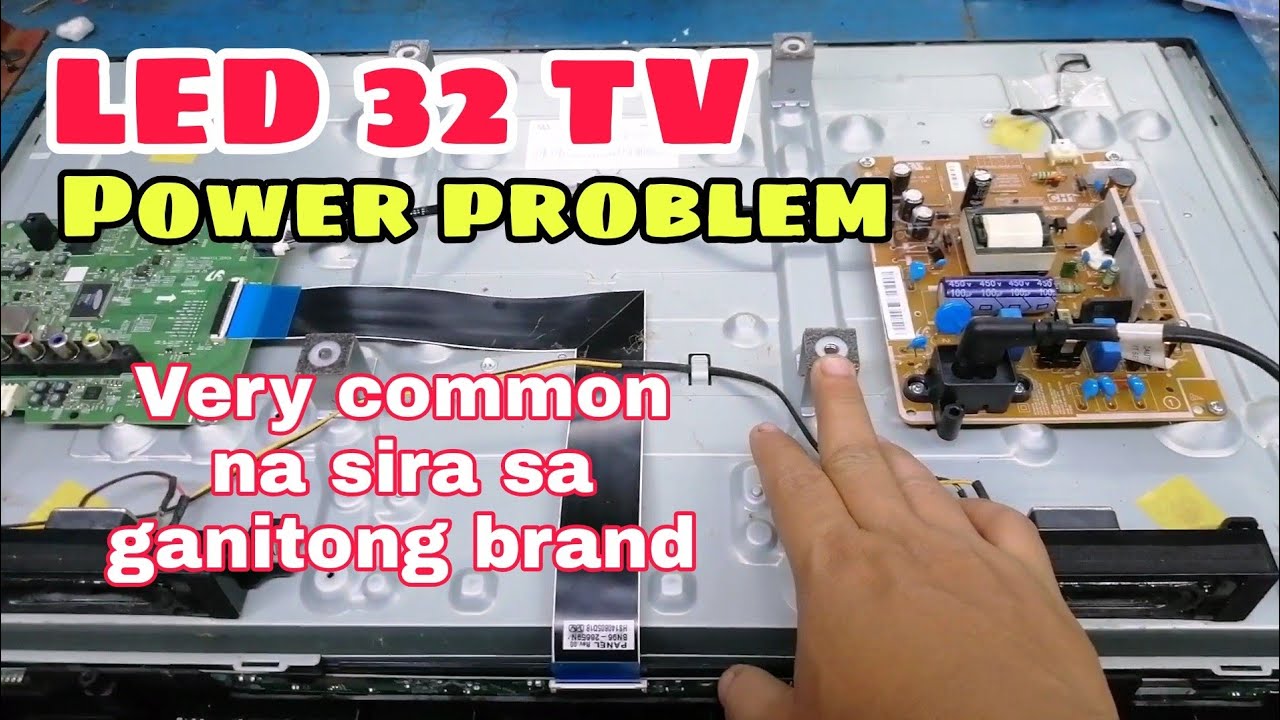 Samsung 32 led tv no power problem.