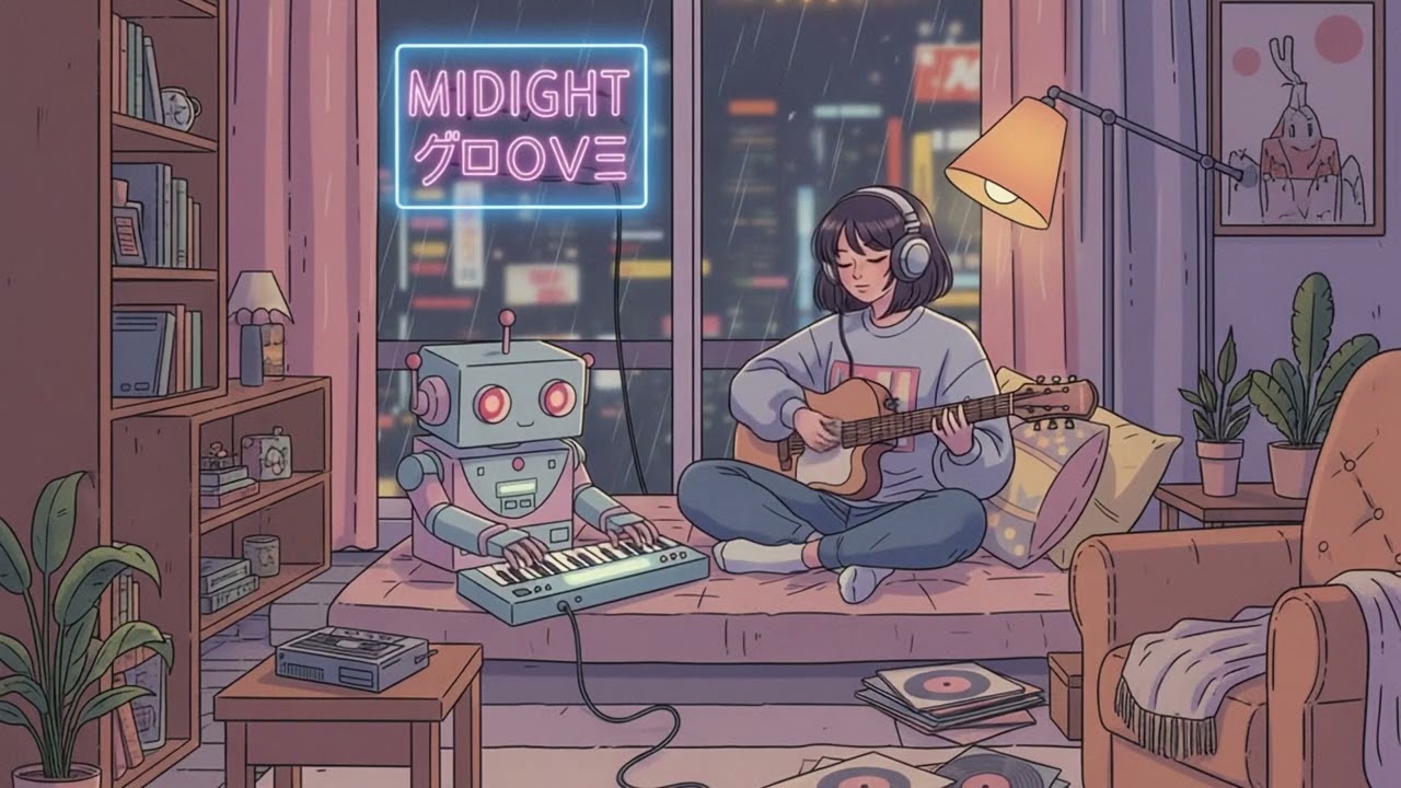 night settles — lofi for evening wind-down