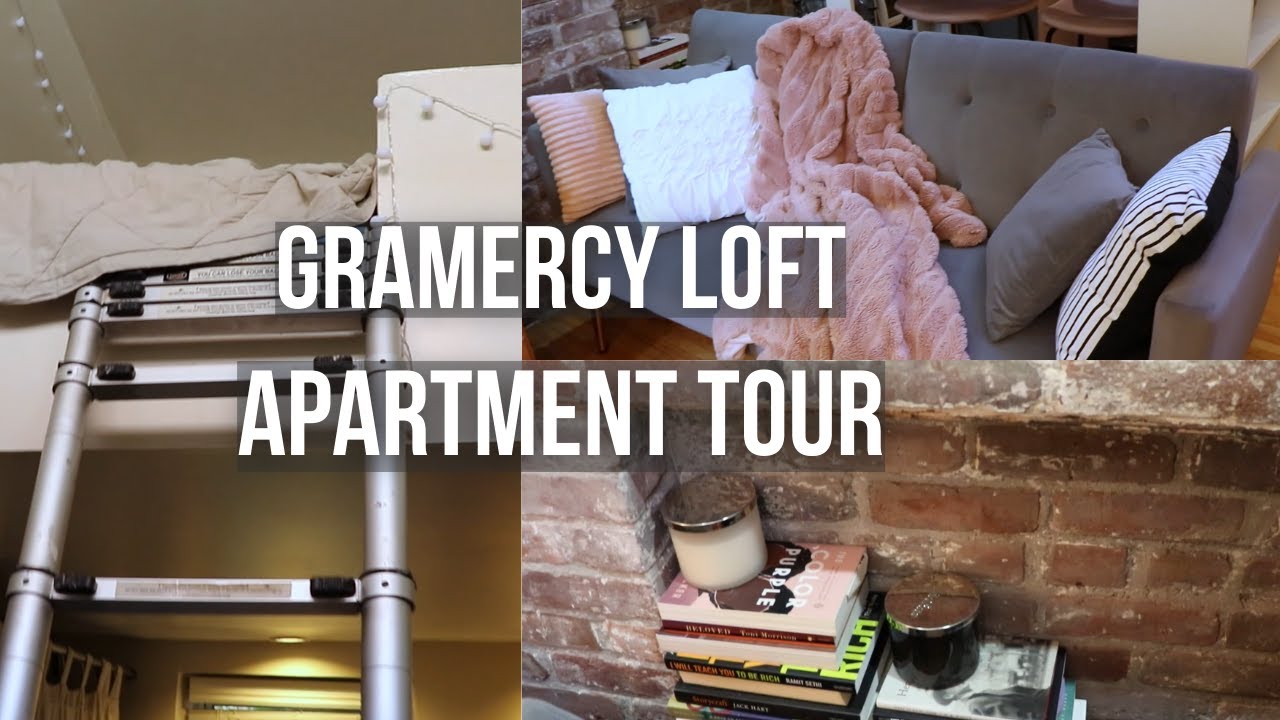 NYC LOFT STUDIO APARTMENT TOUR | 400 sq ft in gramercy, manhattan