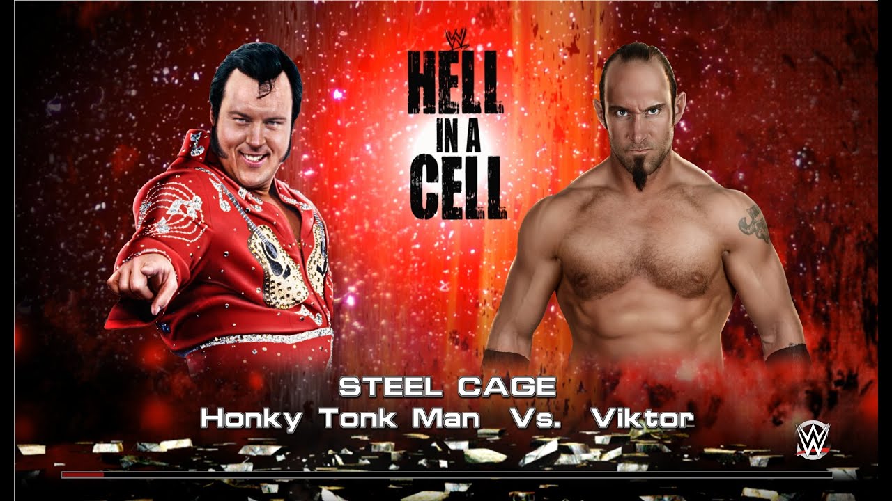 WWE 2k15 Личное первенство по правилам Steel Cage бой между Honky Tonk Man - Viktor