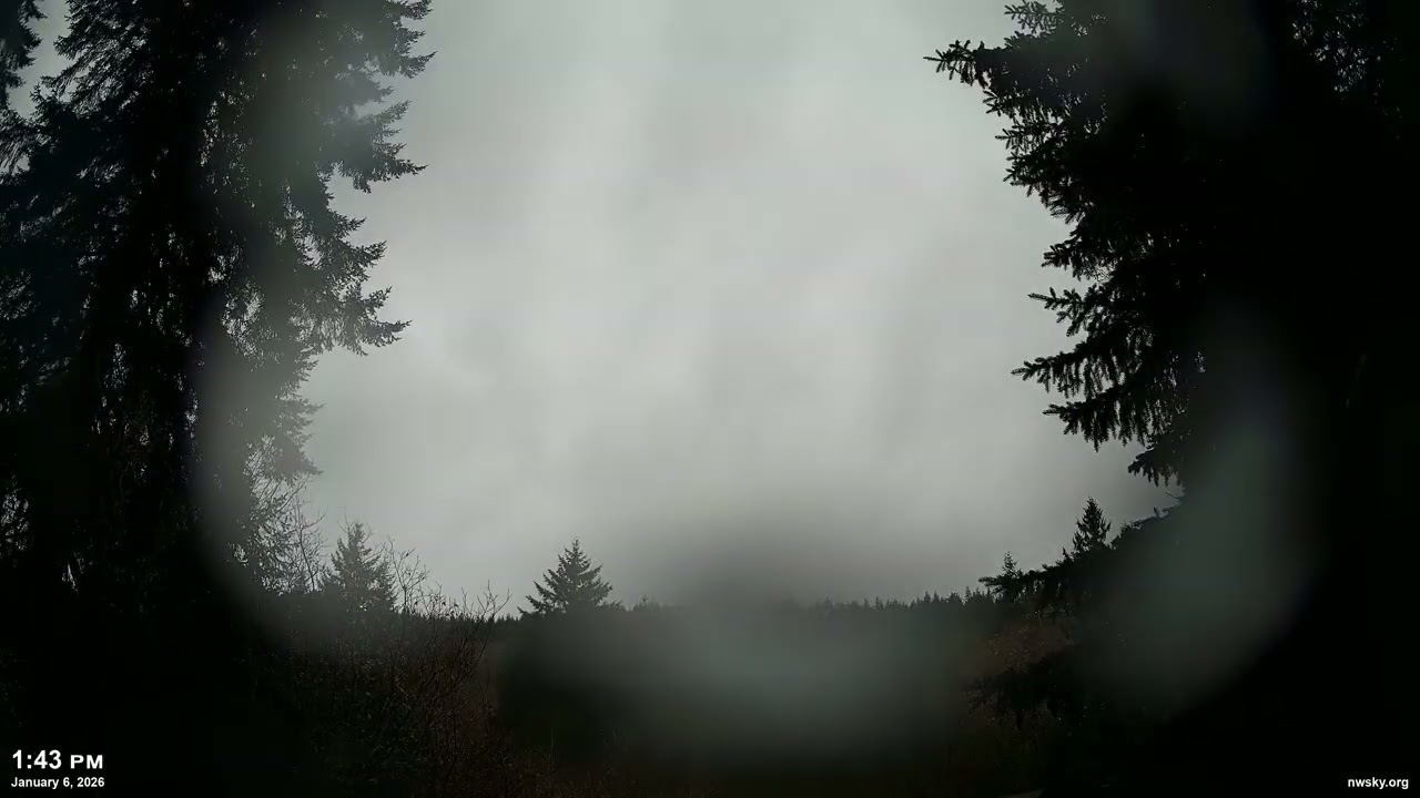 January 6, 2026 - Cloudy Pacific Northwest Skyscape Timelapse Video | 4K 60fps