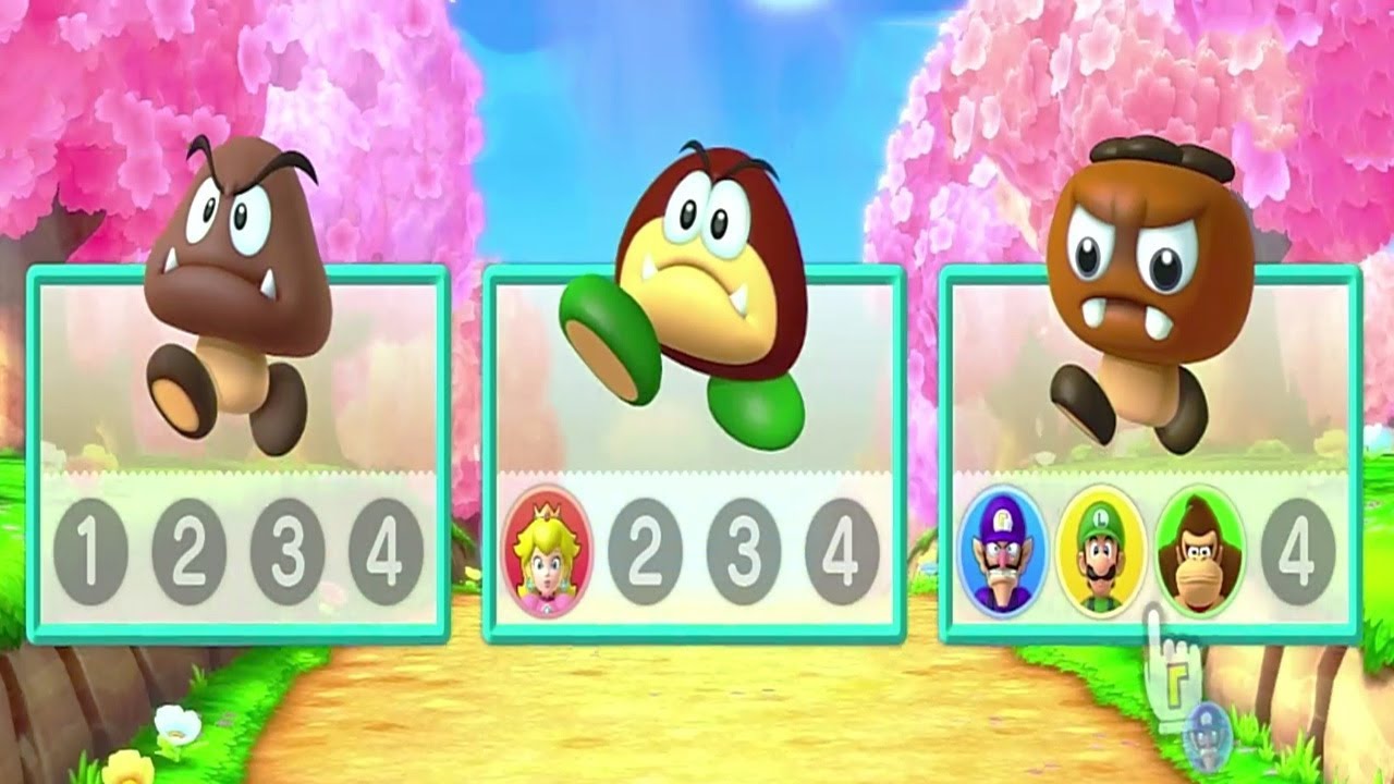 Mario Party 10 - All Mini Game Battles #7 - Waluigi Vs Luigi Vs Donkey Kong Vs Peach (Master CPU)