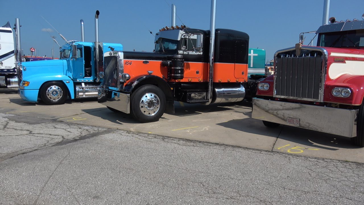 Iowa80 Truckers Jamboree 2024 Truck Show walk around 4k