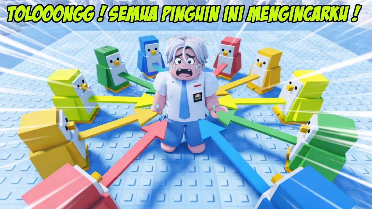 Aku Di Incar Puluhan PENGUIN GANAS Demi Memperebutkan DAERAH KEKUASAAN Di GURUN ES Roblox