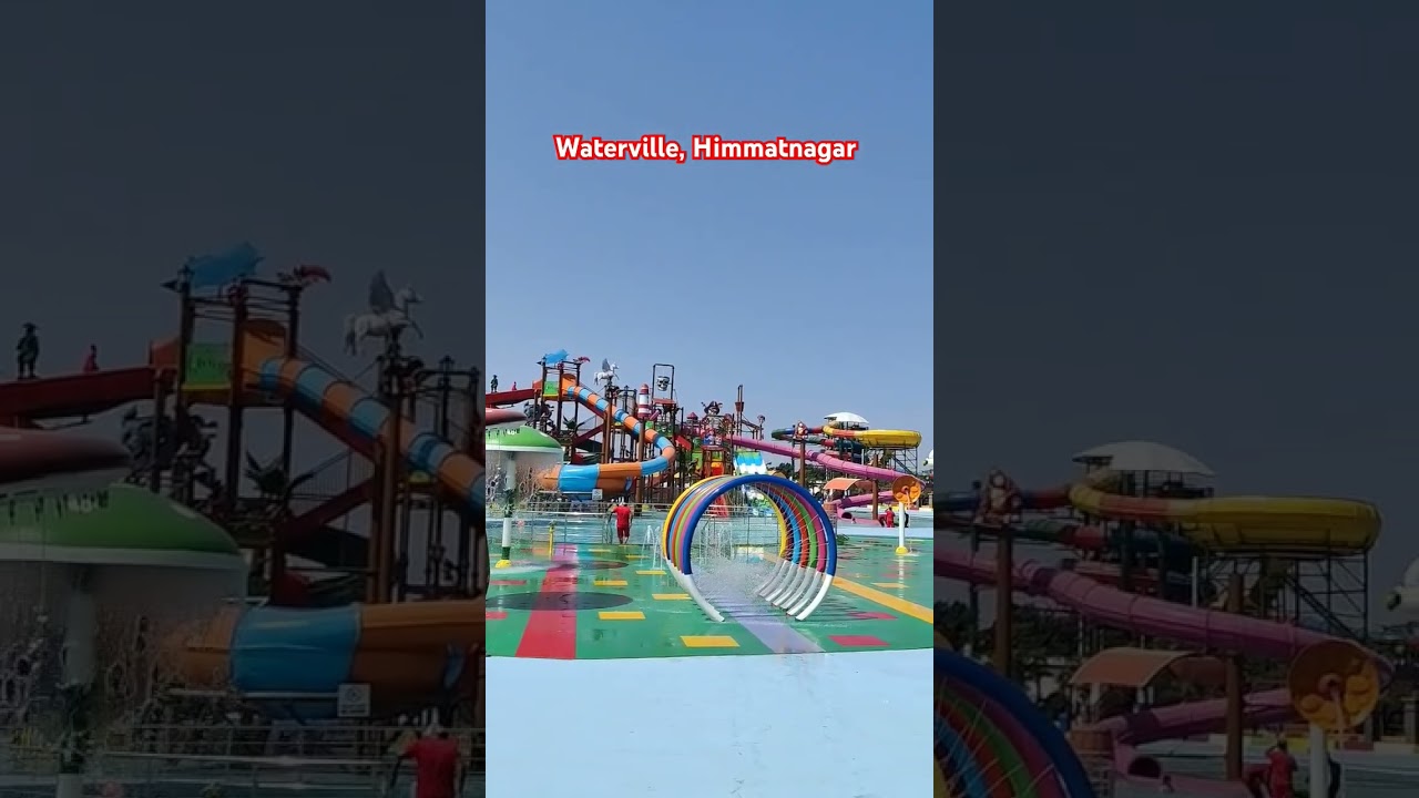 WATER Ville Waterpark Gujarat Himatnagar India 💦✨ #sabarkantha #waterpark #summertime #summerseason
