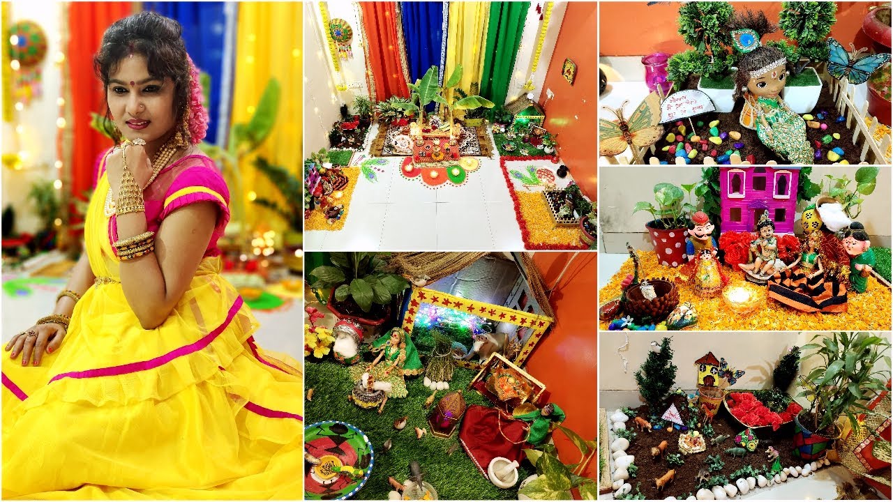 जन्माष्टमी पर श्री कृष्ण की बाल लीलाओं की झाकियां |Jhanki Decoration | Janmashtami Decoration Ideas
