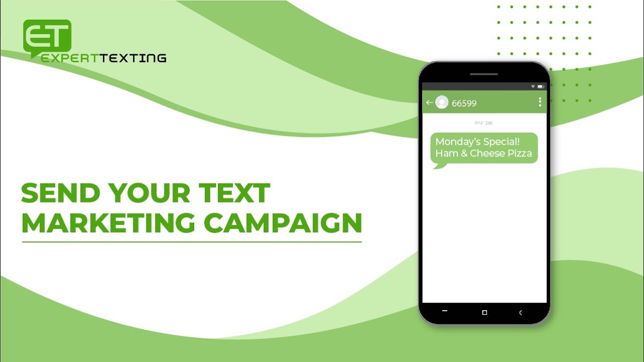 Send your text marketing campaign | ExpertTexting