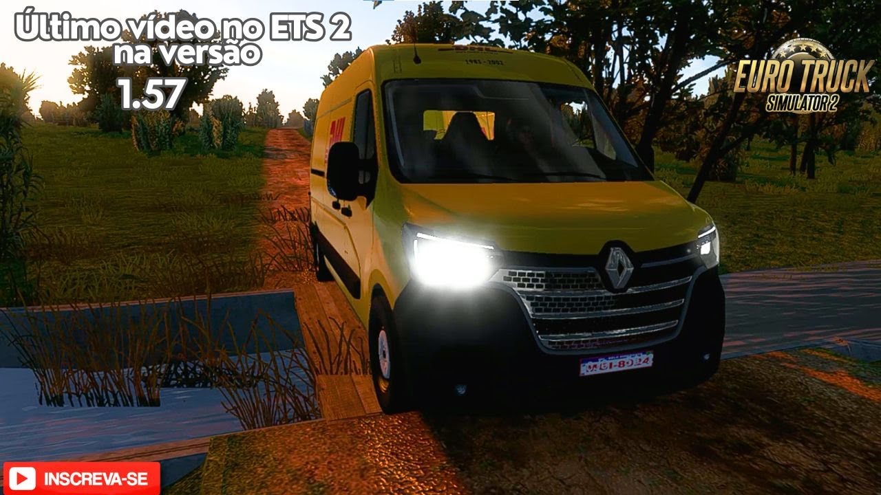 🚨 VAN RENAULT MASTER no ETS2 1.57 | MOD GRÁTIS + IMERSÃO TOTAL