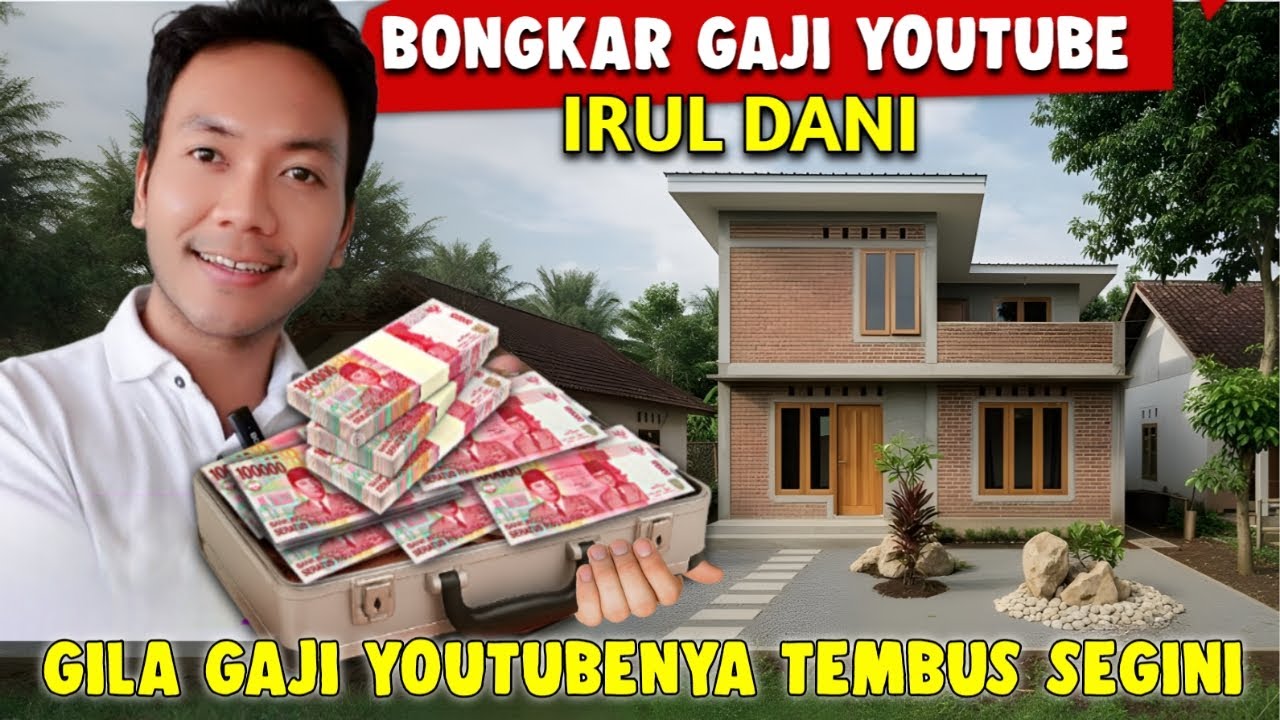 Berkah Pulang Ke Indonesia | Gaji YouTube IRUL DANI Tembus Segini Di Tahun 2025 | GILA SEBANYAK INI