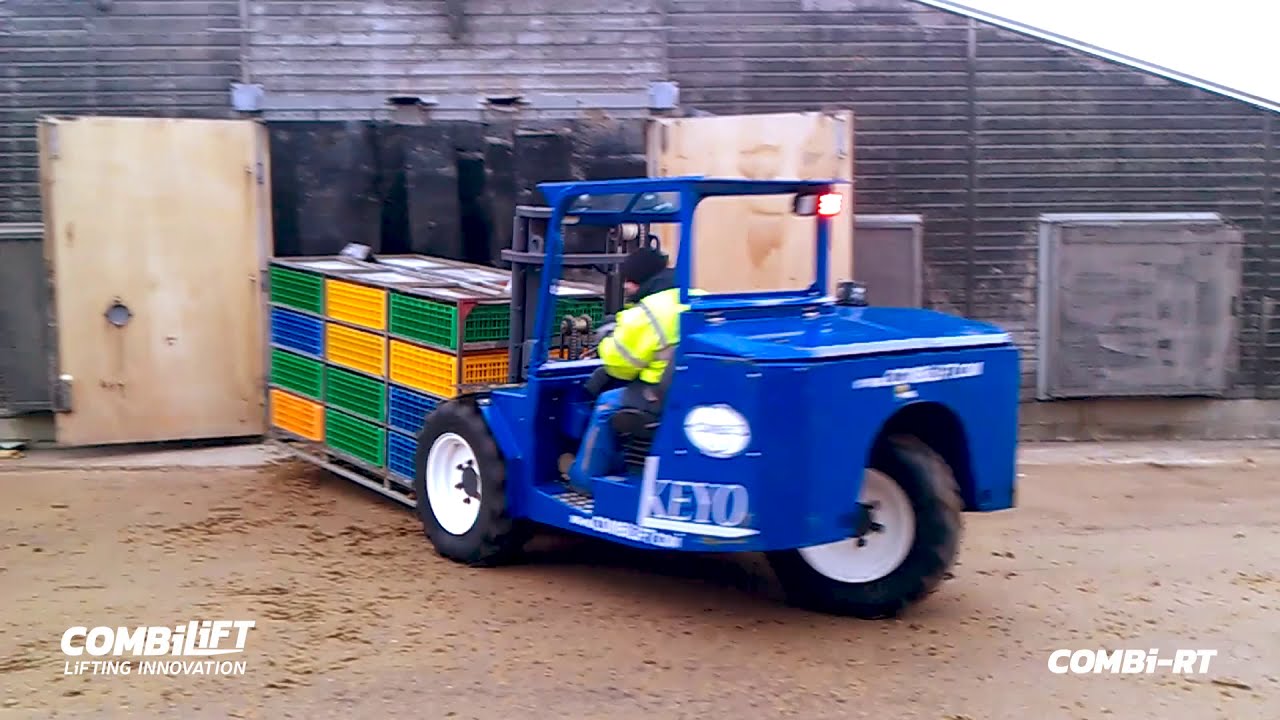 Combilift - COMBi-RT - Rough Terrain and Live feed forklift - Poultry and Agriculture