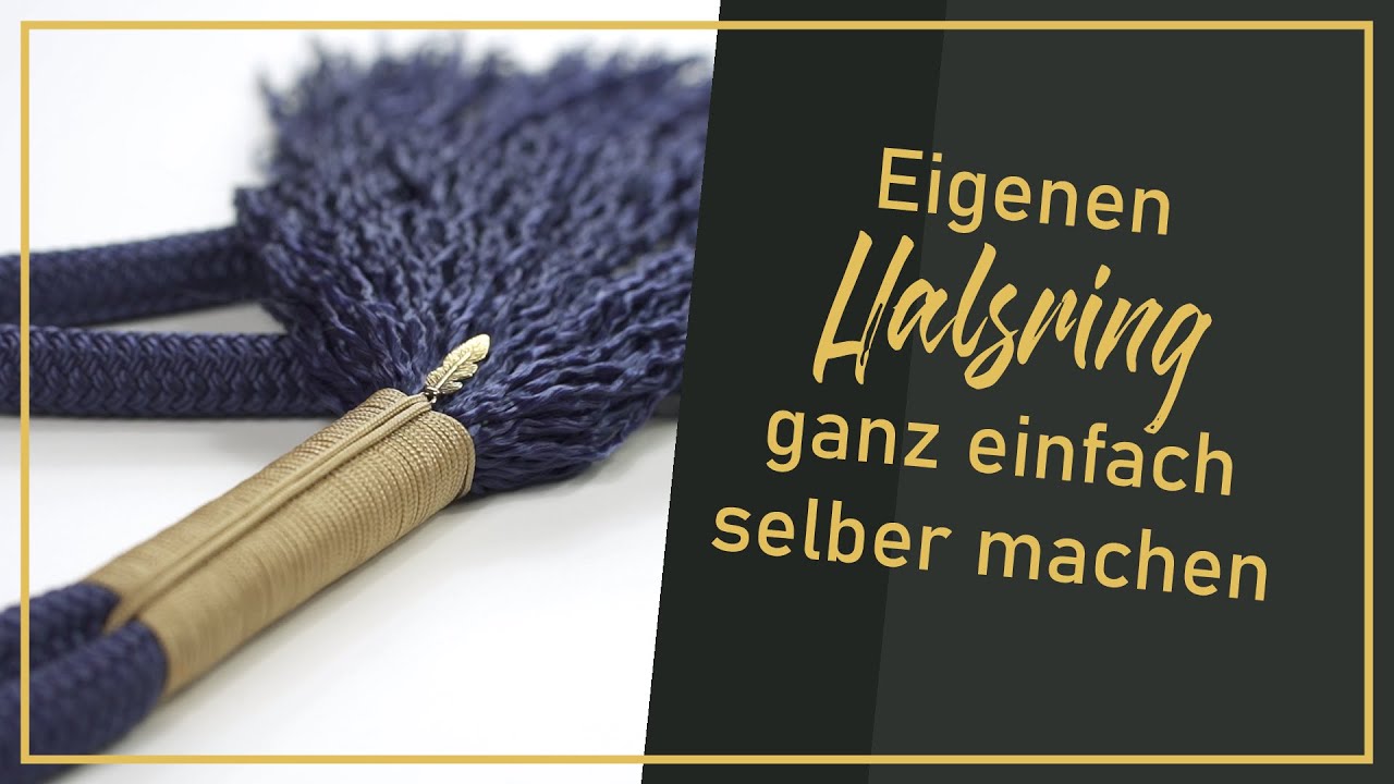 DIY für's Pferd: Halsring selber machen