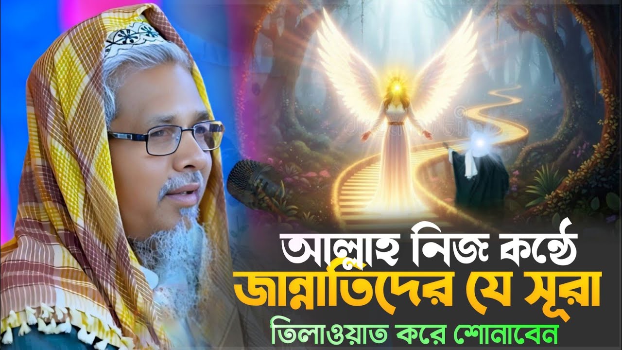 maulana abul kalam azad waz┇আল্লাহ নিজ কন্ঠেজান্নাতিদের যে সূরাতিলাওয়াত করে শোনাবেন┇মাওঃ আবুল কালাম