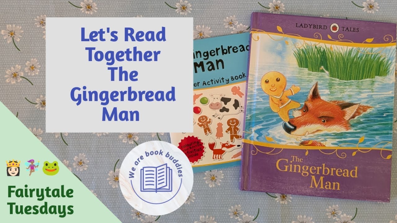 Let's read together a book from Ladybird Tales Classic Collection. The Gingerbread Man. Read along.