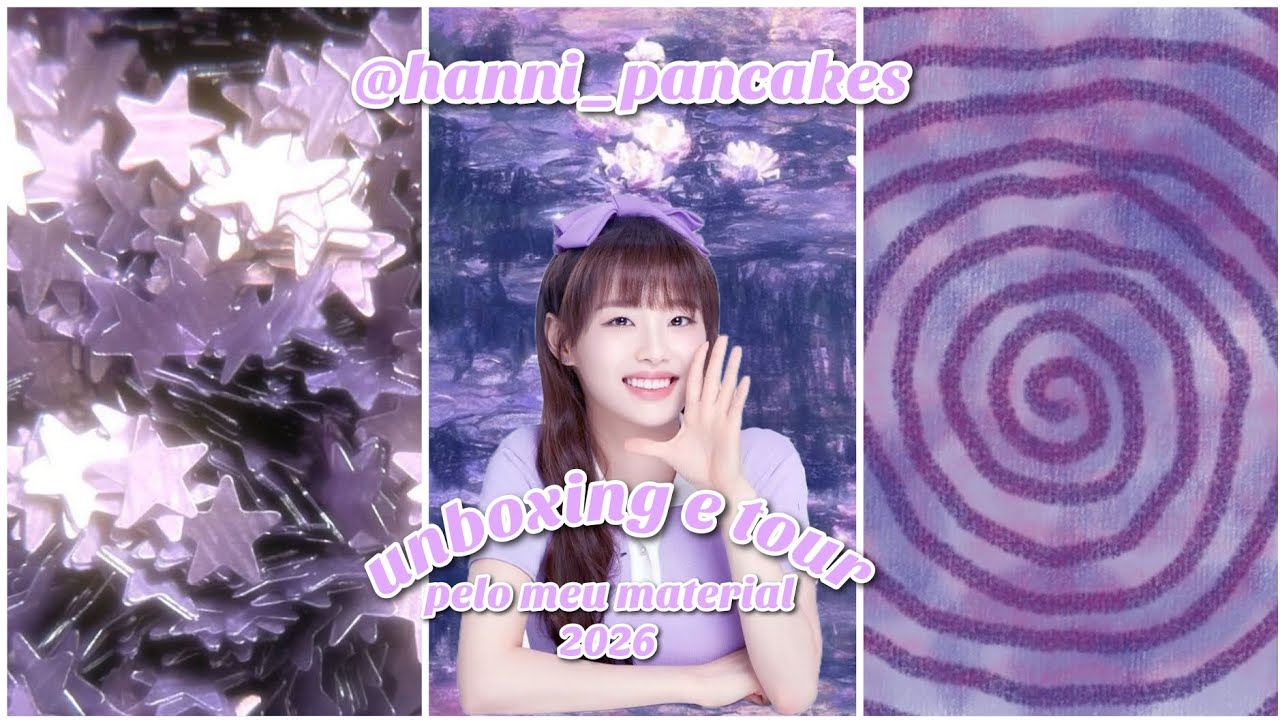 ꒰ material 2026 ꒱ unboxing x tour