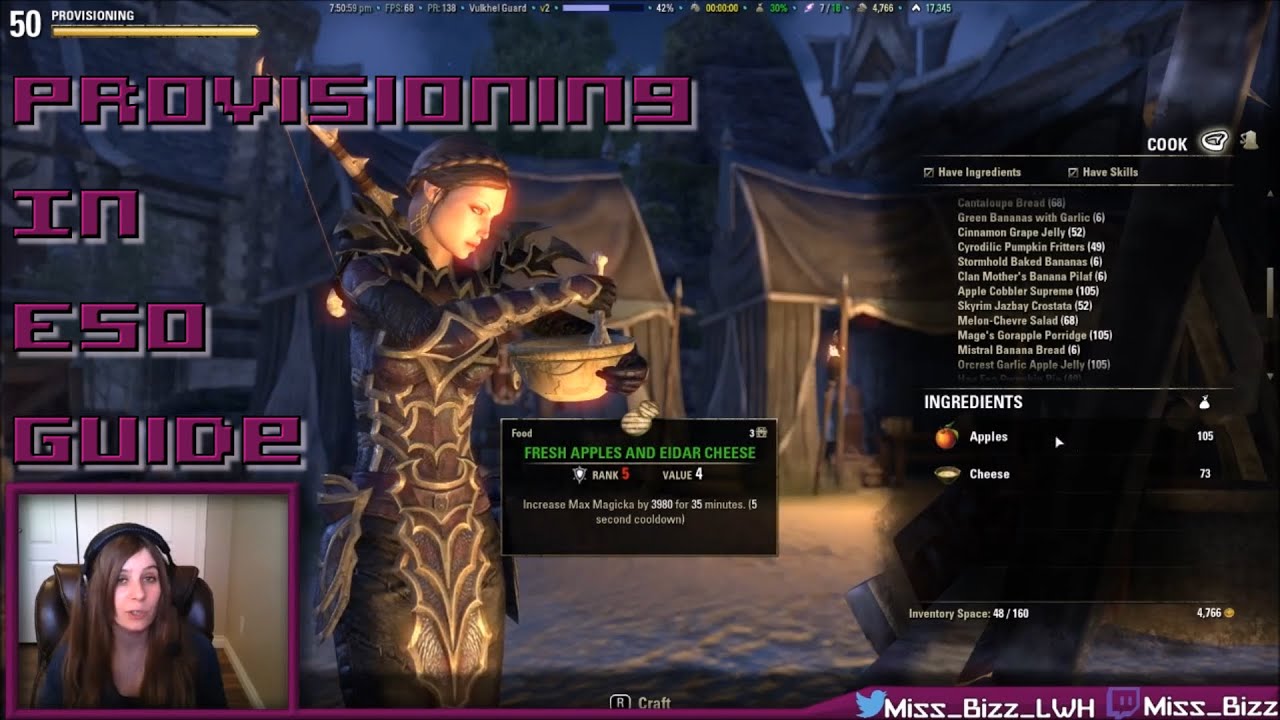 ESO Provisioning Guide - How to Cook in Elder Scrolls Online [Updated guide in description]