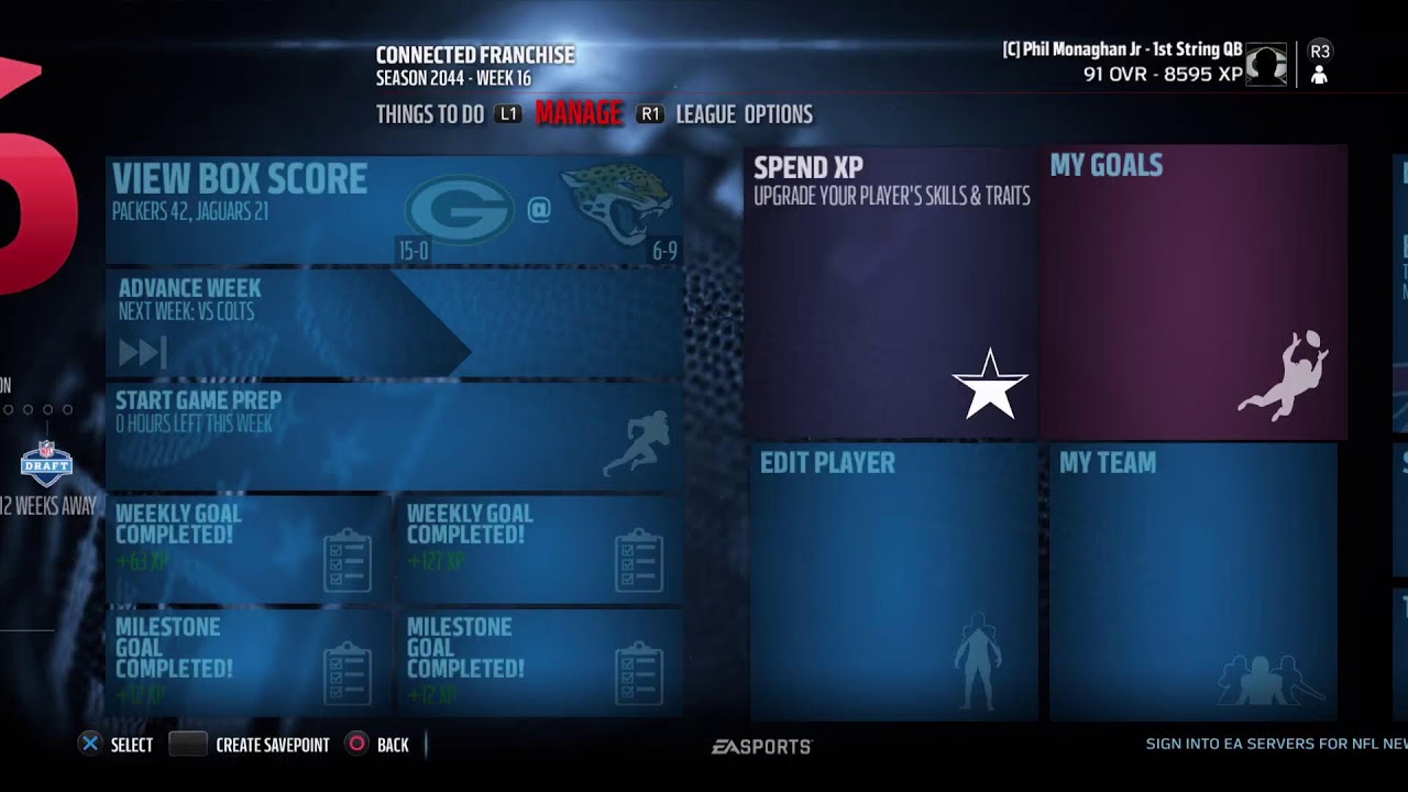 Madden 16 - my guy must be 50
