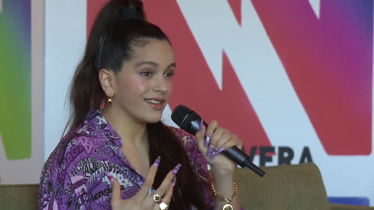 Rueda de prensa de Rosalía en el Primavera Sound 2019 (vía Primavera Sound)