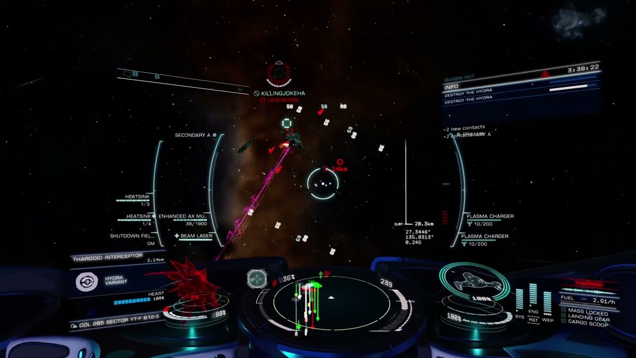 Elite Dangerous: Imperial Clipper Hydra Hunter