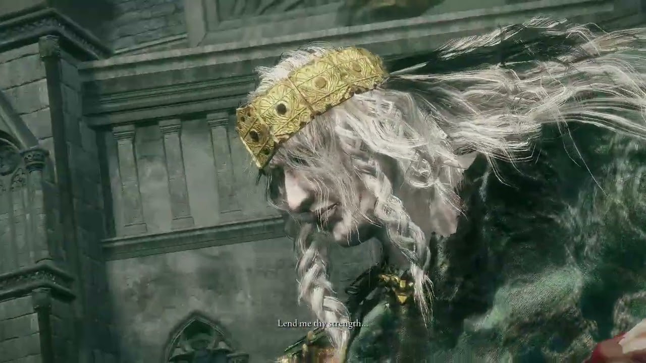 Elden Ring Vagabond Vs Godrick the Grafted