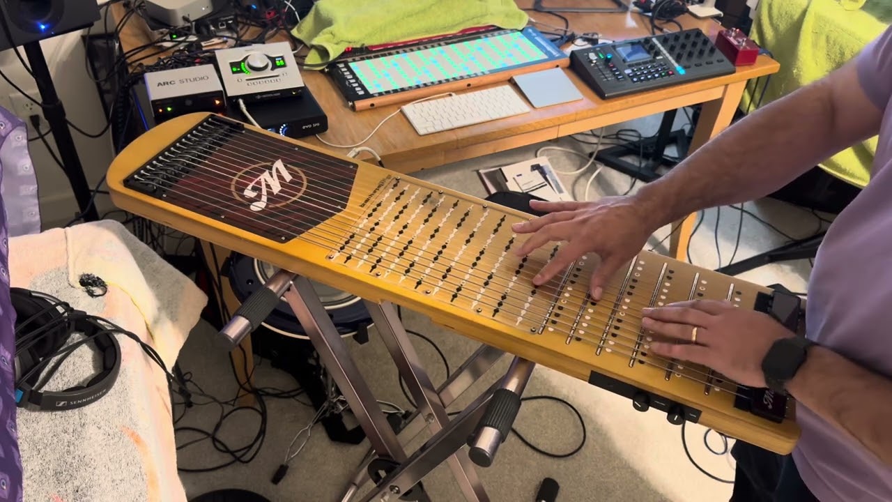 “Forward Motion” on the Harpejji Bass MSF Half Fretless @harpejji 
