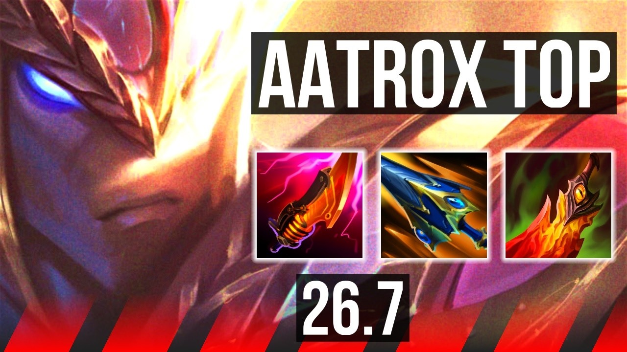 AATROX vs DARIUS (TOP) | EUW Master | 26.7