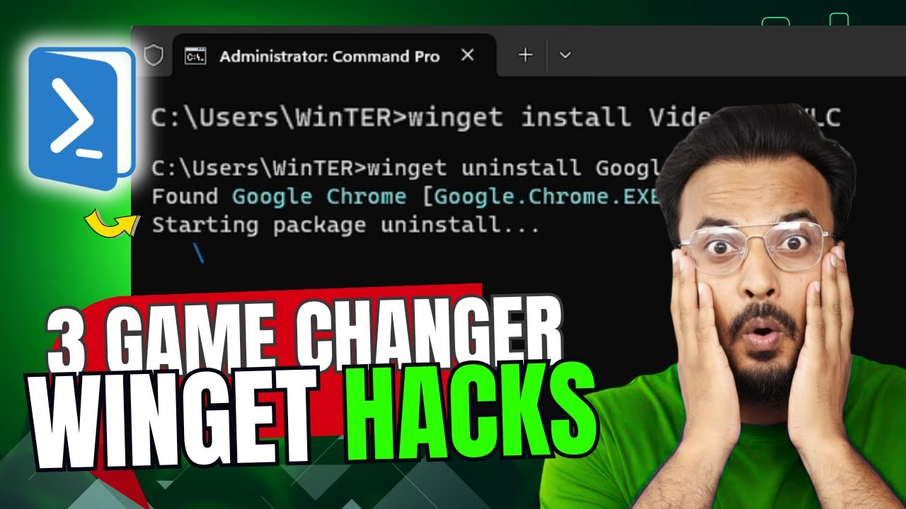 Bulk INSTALL, UPGRADE & UNINSTALL Using WINGET on Windows🚀