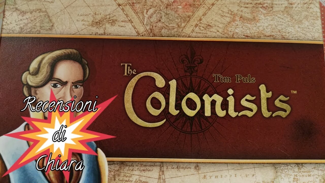 I Coloni / The Colonists (tutorial) - Recensioni di Chiara (giochi da tavolo)