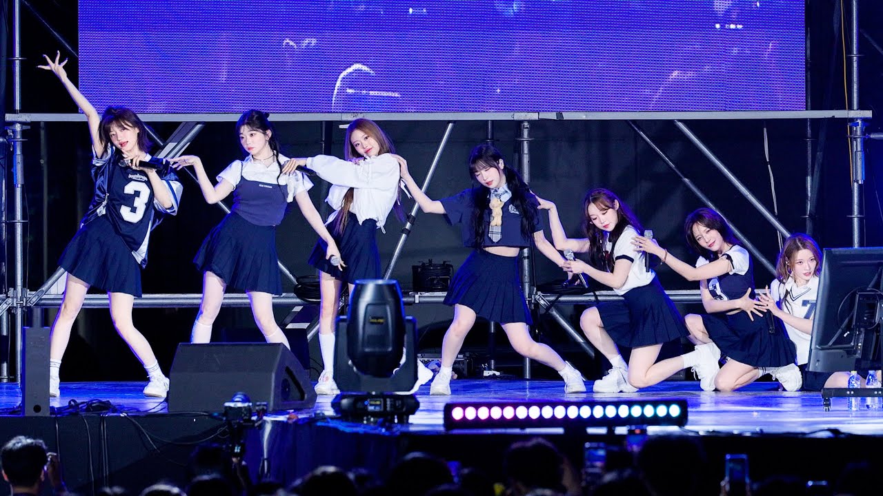 240528 빌리 Billlie Full ver 'DANG! + BYOB + flipp!ng a coin + GingaMingaYo + 링마벨' 4K 60P 직캠 @성결대 축제