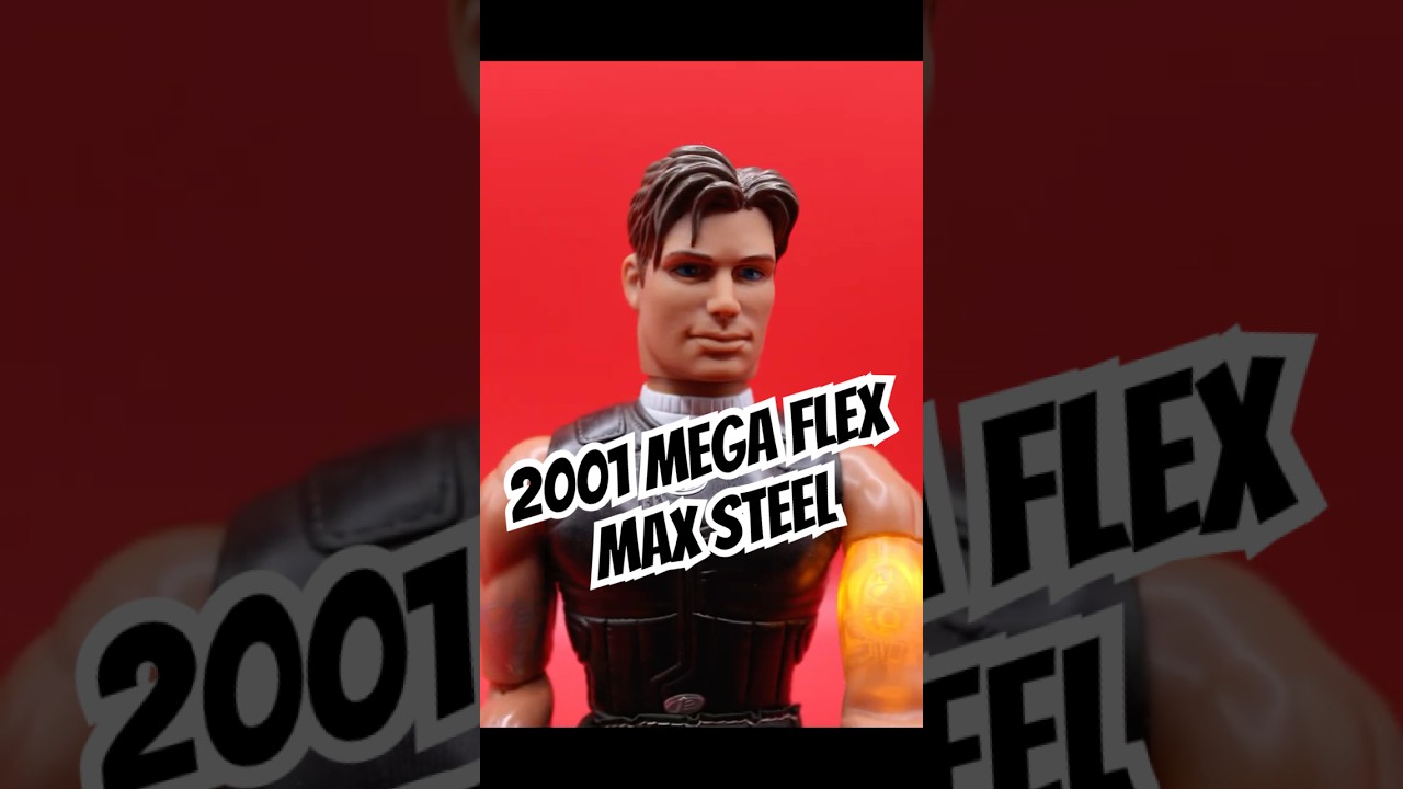 2001 Mattel Mega Flex Max Steel. 