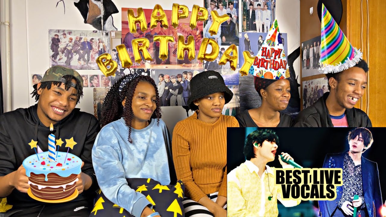 Kim Taehyung (BTS V) : Best Live Vocals (reaction)