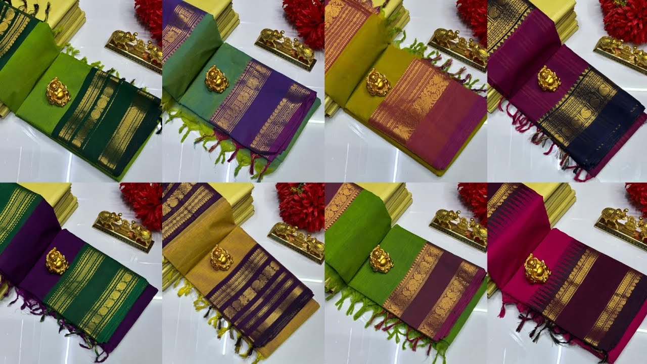 👆New arrival of *Chettinad Cotton special  kanchi cotton sarees*Whatsapp:8608713668 #saree #handloom