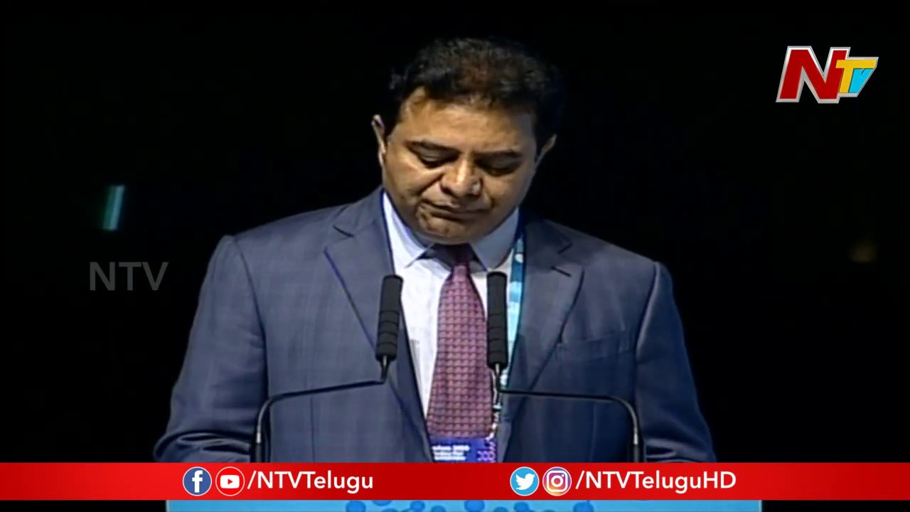 Telangana Minister KTR Speech At BioAsia Summit 2020 || Hyderabad || NTV