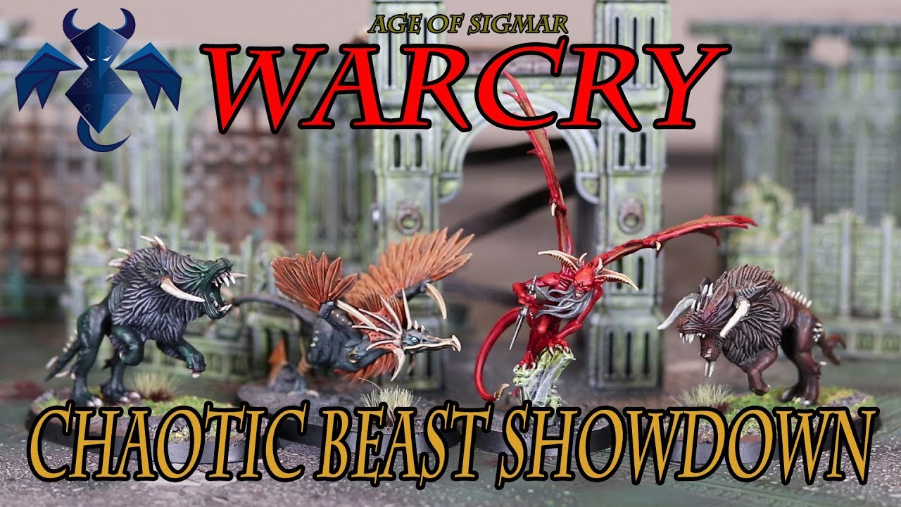 Age of Sigmar: Warcry- Chaotic Beast Battle Report