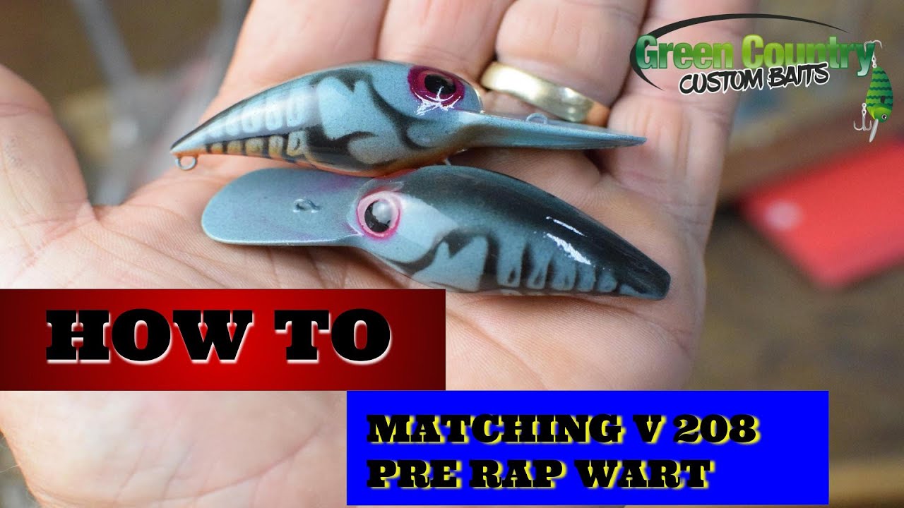 PE RAP WART V208, кастомная покраска, имитирующая редкую модель V208 Molting Craw, выполненная аэ...
