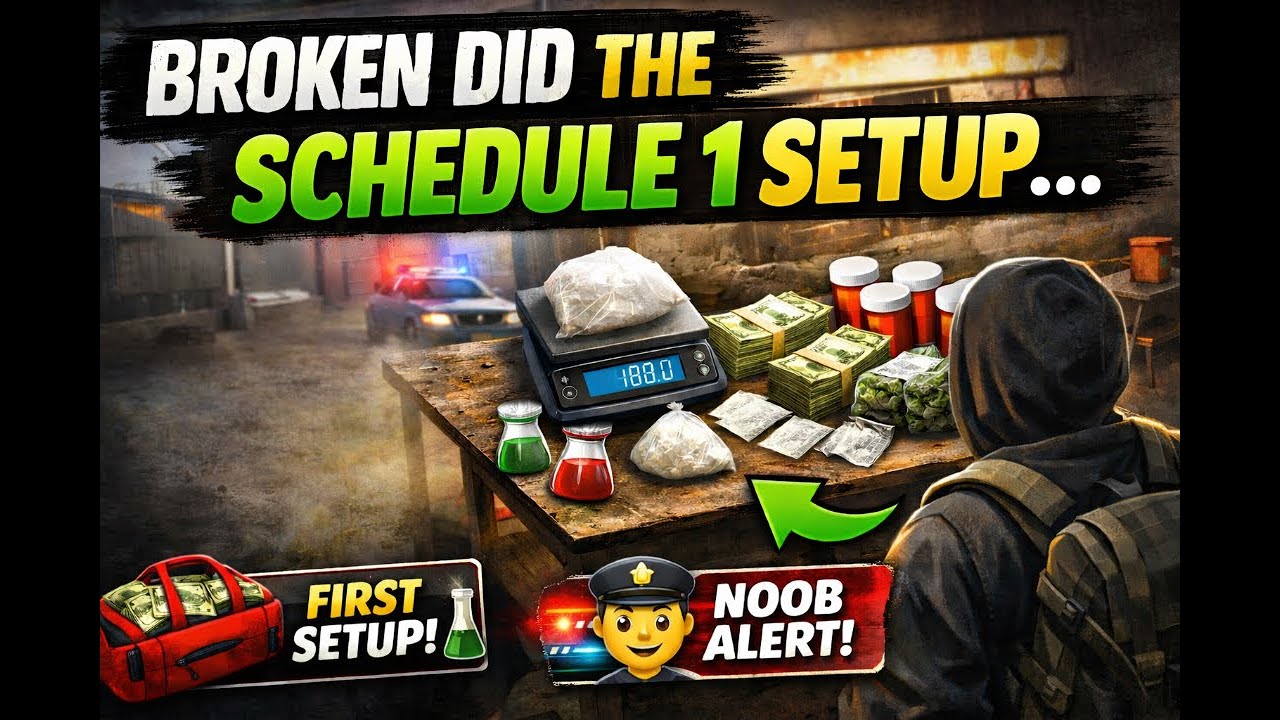 Setting Up My Operation in Schedule 1