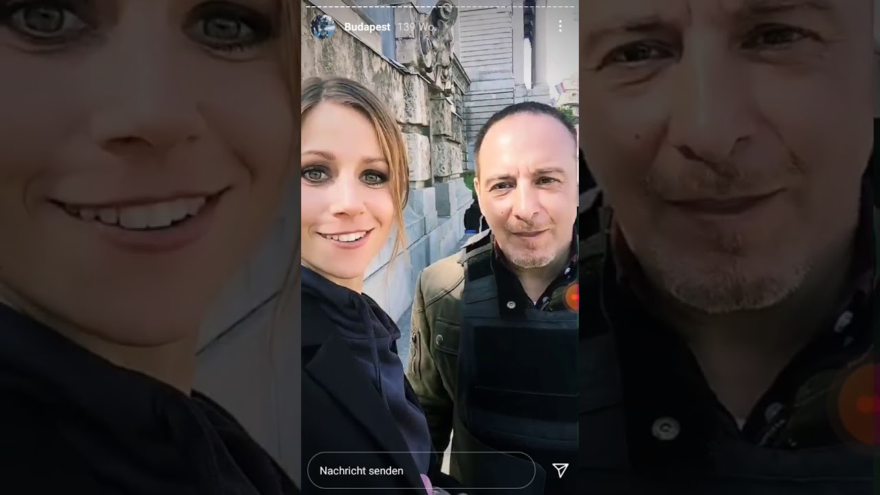 Katrin Hess - Instagram Story Budapest