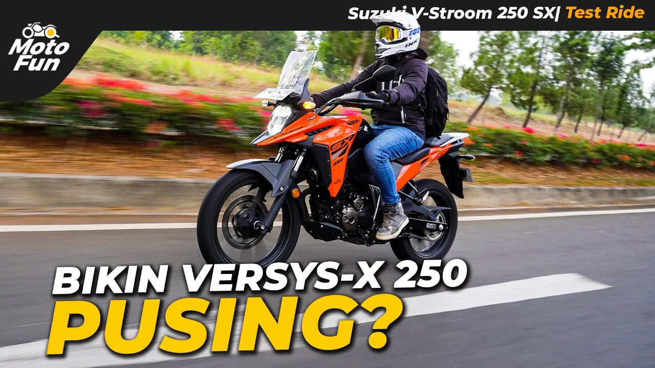 Ketahui Kelebihan-Kekurangan Suzuki V-Strom 250 SX, Harga Paling OK Dikelasnya! | MotoFun Indonesia