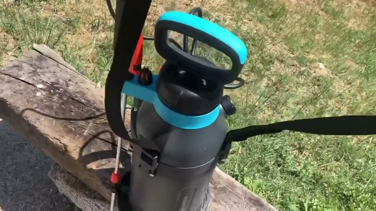 Gardena Rociador de presión de 5 l Plus, Adiós a los sprays