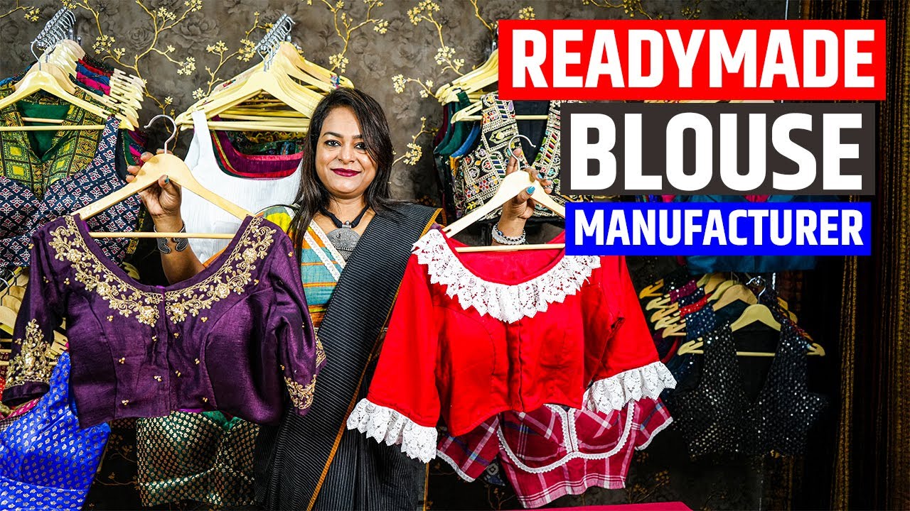 Designer Readymade Blouse Manufacturer and Wholesaler In Kolkata, Belgharia